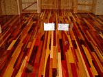 Multi-colored Wooden Plank Flooring